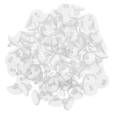 100 Pcs Christmas Light Suction Cups Clips for Hanging Outdoor Lights