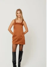 house of sunny the mini satin shift dress NWT size 4 US