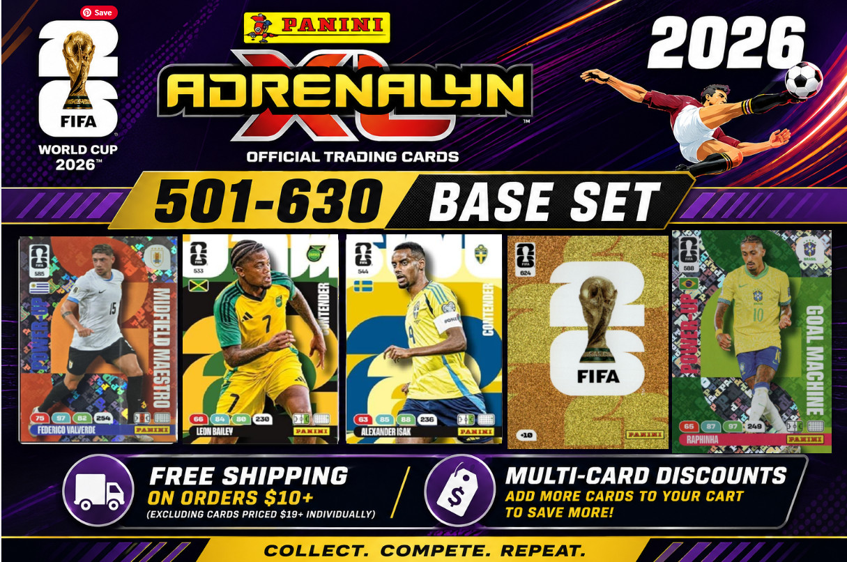 2026 Panini Adrenalyn XL 501-630 Stars! Rookies!! Specials!!! U-Pick Your Card!