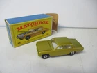 Matchbox Lesney Superfast SF36 Opel Diplomat- green gold body, WRONG BOX