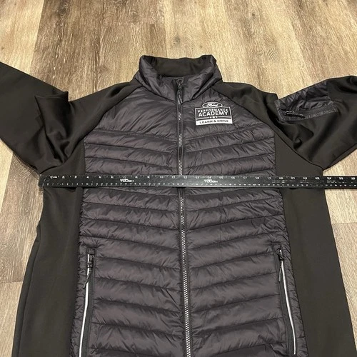 Trimark Jacket Mens Size XL Full Zip Puffer Toyota Ribberd Outerwear image 4