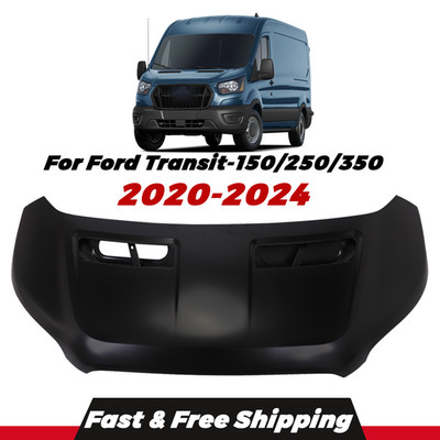 For 2020-2024 Ford Transit-150 Steel Hood Panel