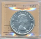 Canada Elizabeth II Dollar 1956 ICCS PL65