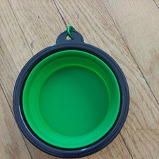 4 Portable Travel Collapsible Foldable Pet Dog Bowl for Food  Water Bowls Dish