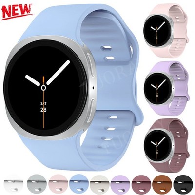 Silikon Ersatz Armband Für Samsung Galaxy Watch 8 / 8 Classic 46mm Uhrenarmband