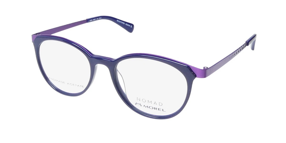 Versus by Versace 7055 1134 Purple Metal Eyeglasses Frame 52-17-135 NWOT Case Versace X64 89M 243 – Vintage Frames Company main image 4
