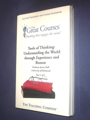 Teaching Co Great Courses TRANSCRIPTS  :       TOOLS OF THINKING    new & sealed