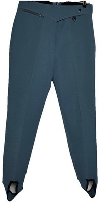 Obermeyer Vintage ITB Stretch Wool Blend Gray Ski Pants Women s Size 12 EUC