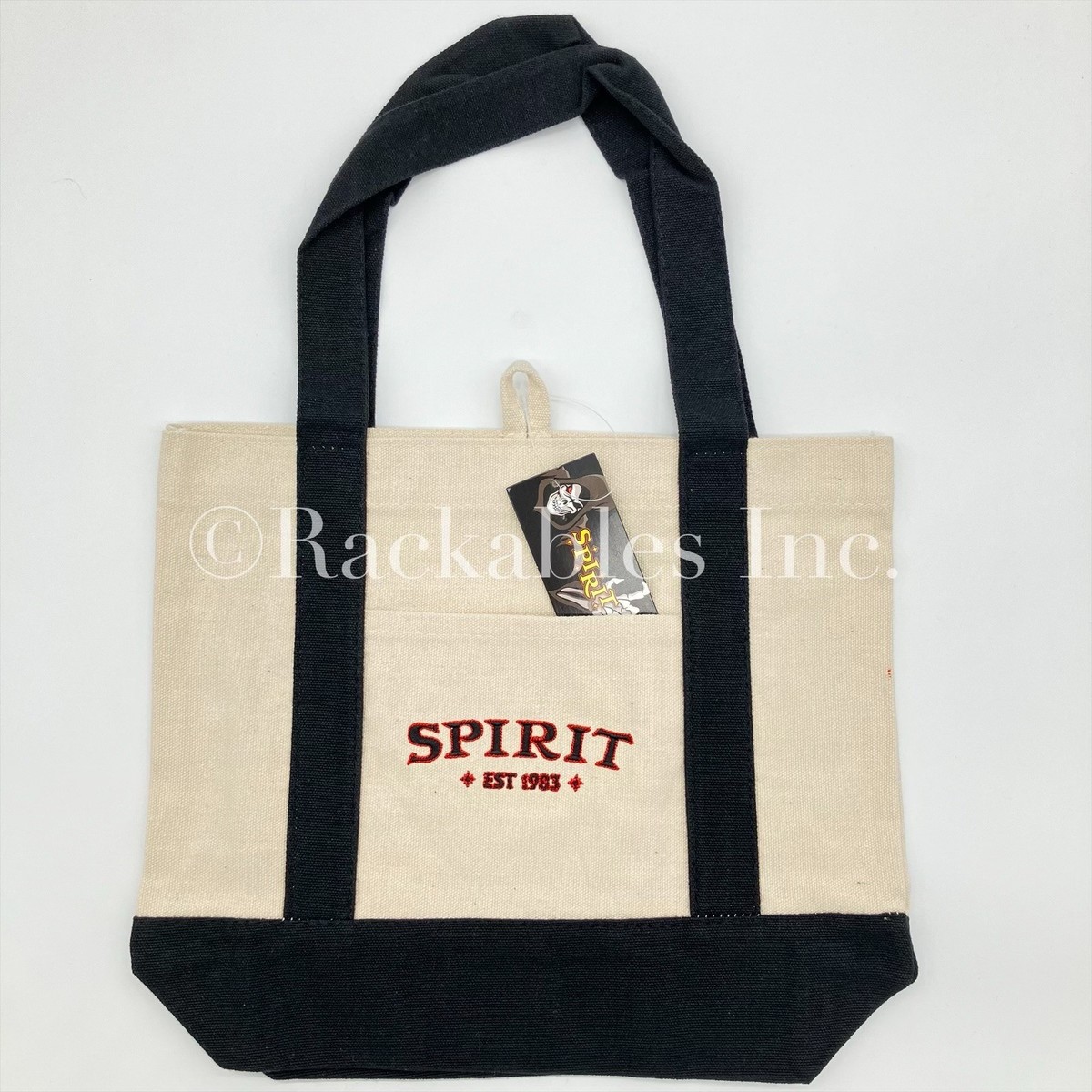 01757723] Spirit 1983 Branded Embroidered Beige Black Mini