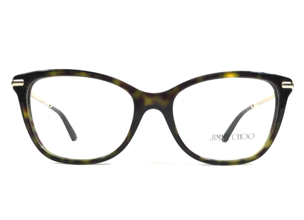 Jimmy Choo Brille Rahmen JC3007HB 5002 Dark Schildplatt Gold Cat Eye 54-17-140-image