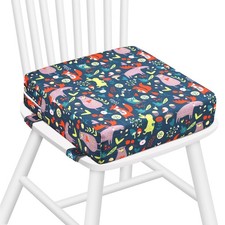 Portable High Chair Increasing Seat Cushion for Travel Dining Seat Pad for To...