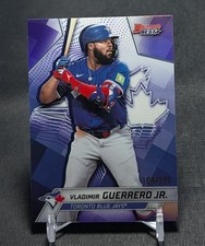 Vladimir Guerrero Jr Chrome Purple Refractor/250 2025 Bowman's Best 22 Blue Jays