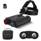 Hands Free Night Vision Goggles 4K Infrared 8X Zoom Binoculars Hunting w LRF US