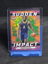 2023 Topps C - Sudden Impact Jarace Walker #SI-5 Green Topps Logo Refractor (RC)
