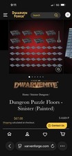 Dwarven Forge, Dungeon, Puzzle Floors, Sinist...
