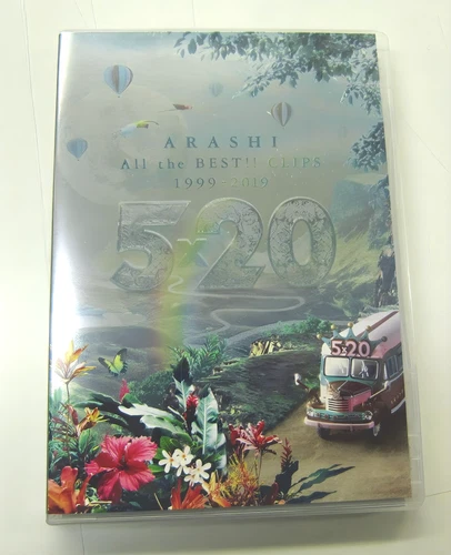 ARASHI DVD 5 x 20 All the BEST CLIPS 1999-2019 Limited Edition 2019 NTSC Japan