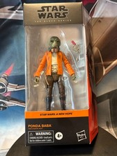 Star Wars  A New Hope Black Series PONDA BABA  WALRUS MAN  6  NIB