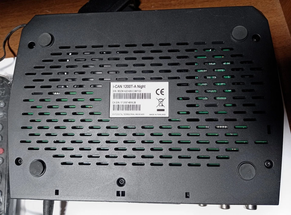 DECODER DTT I-CAN 1200T-A Night ican 1200t - Immagine 2 di 2