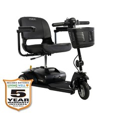 Pride GoGo Ultra X 3-Wheel Mobility Scooter, With 5-Year Extended Warranty
