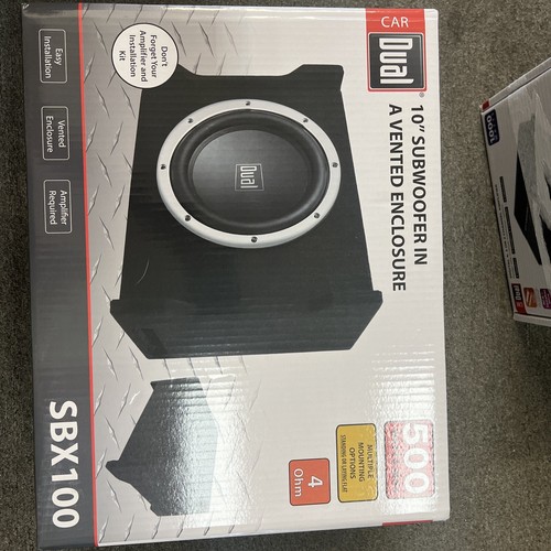 Dual Electronics DA10004D 1000 Watt 4-Channel + Subwoofer SBX100 Bundle - Picture 5 of 7