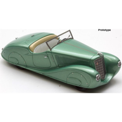 Brausi 1:43 Scale Opel 2 Litre Stromlinien Sport Roadster 1935 Green