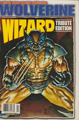 MARVEL COMICS WOLVERINE WIZARD TRIBUTE (1996) 1. DRUCK SEHR GUTER ZUSTAND