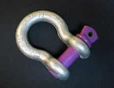 20x 3/4" Shackles Screw Pin Anchor D Ring Rigging Tow Rope Chain Cable 4 3/4 TON