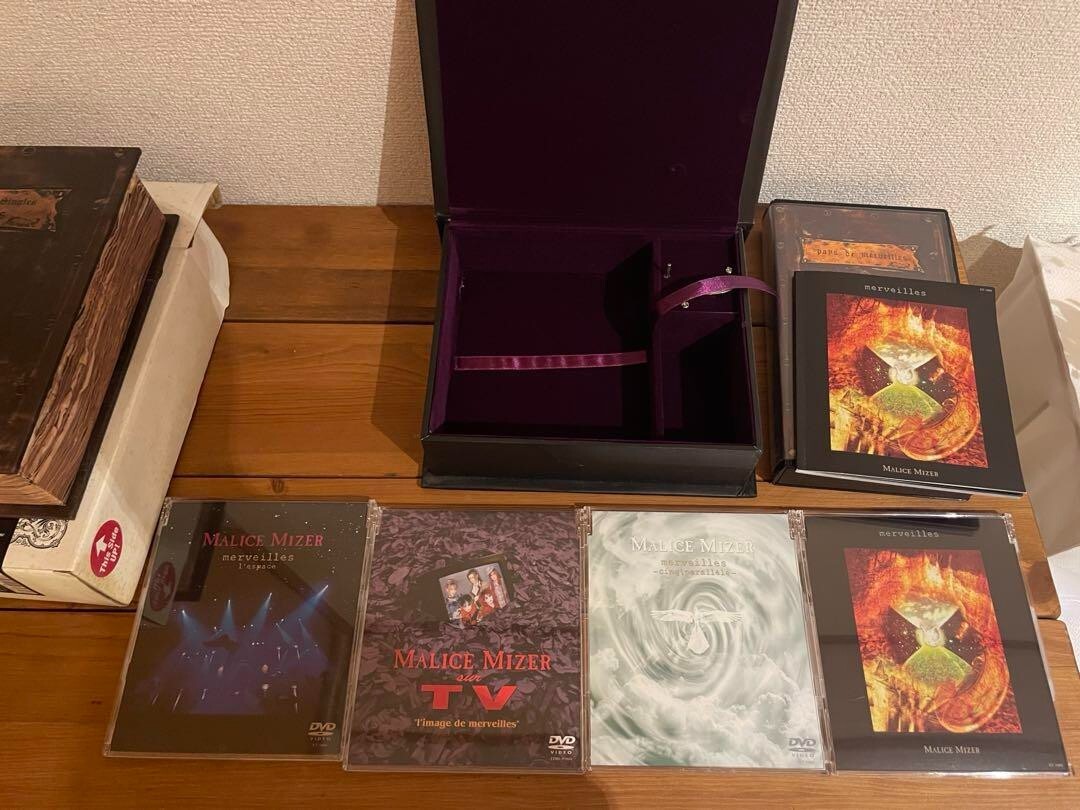 MALICE MIZER La Collection '' 限定BOX MALICE MIZER La Collection des Singles merveilles limited
