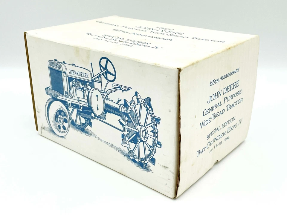 Tractor de banda ancha de uso general John Deere 1929 1/16, club de 2 cilindros 1994 Foto 2 de 3