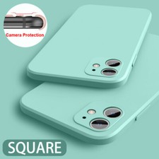 Funda protectora de silicona líquida para cámara para iPhone 17 16 15 14 13 12 Pro Max