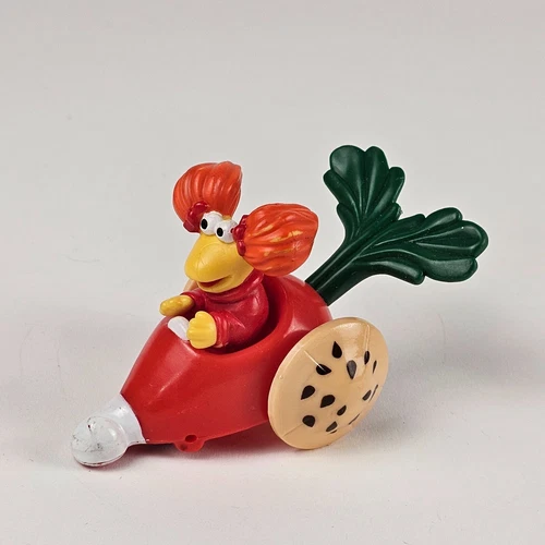 Fraggle Rock Red Radish Car McDonalds Happy Meal Toy 1988 Jim Henson Vintage 