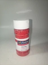 Rowdy Red Jimmies Cake Cookie Decorating  3 oz Baking Decorating Sprinkles