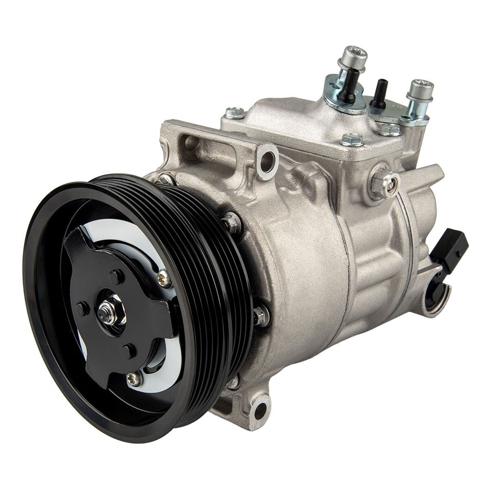 A/C Compressor w/ Clutch Fit for VW Beetle Jetta 2006 -2014 Golf Passat ...
