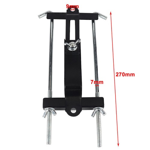 Black Car Storage Battery Holder Hold Down Adjustable Stabilizer Metal Bracket - Picture 12 of 12