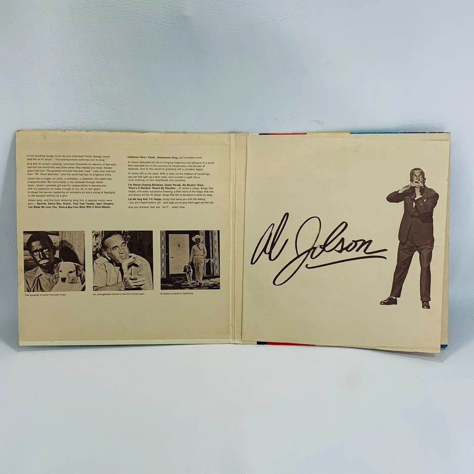 The Best Of Jolson LP 2 Record Set Decca Gatefold Swanee Liza Sonny Boy Foto 4 de 4