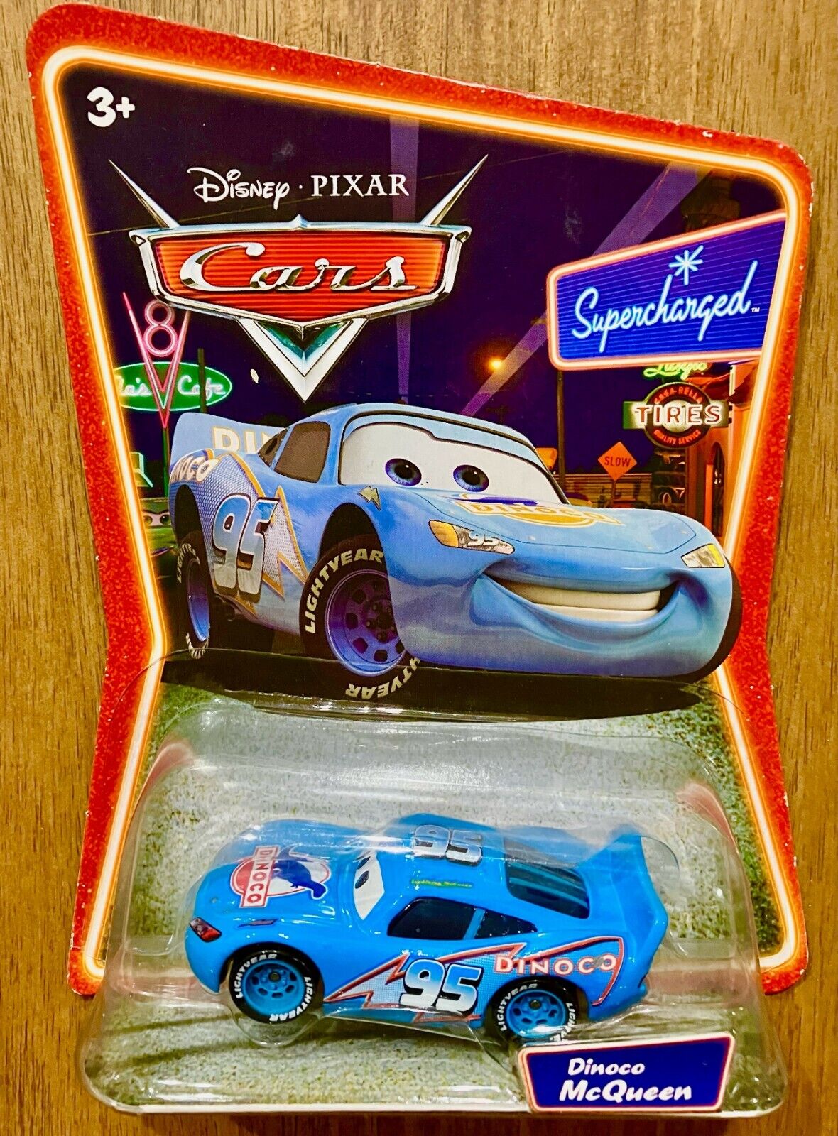 Lightning McQueen (Dinoco), SDCC 2015 Exclusive, LE 1000, #128, (Condi –  Smeye World