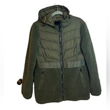 Pajar Canada Myna Chevron Quilt & Sherpa Jacket Women's Size Large