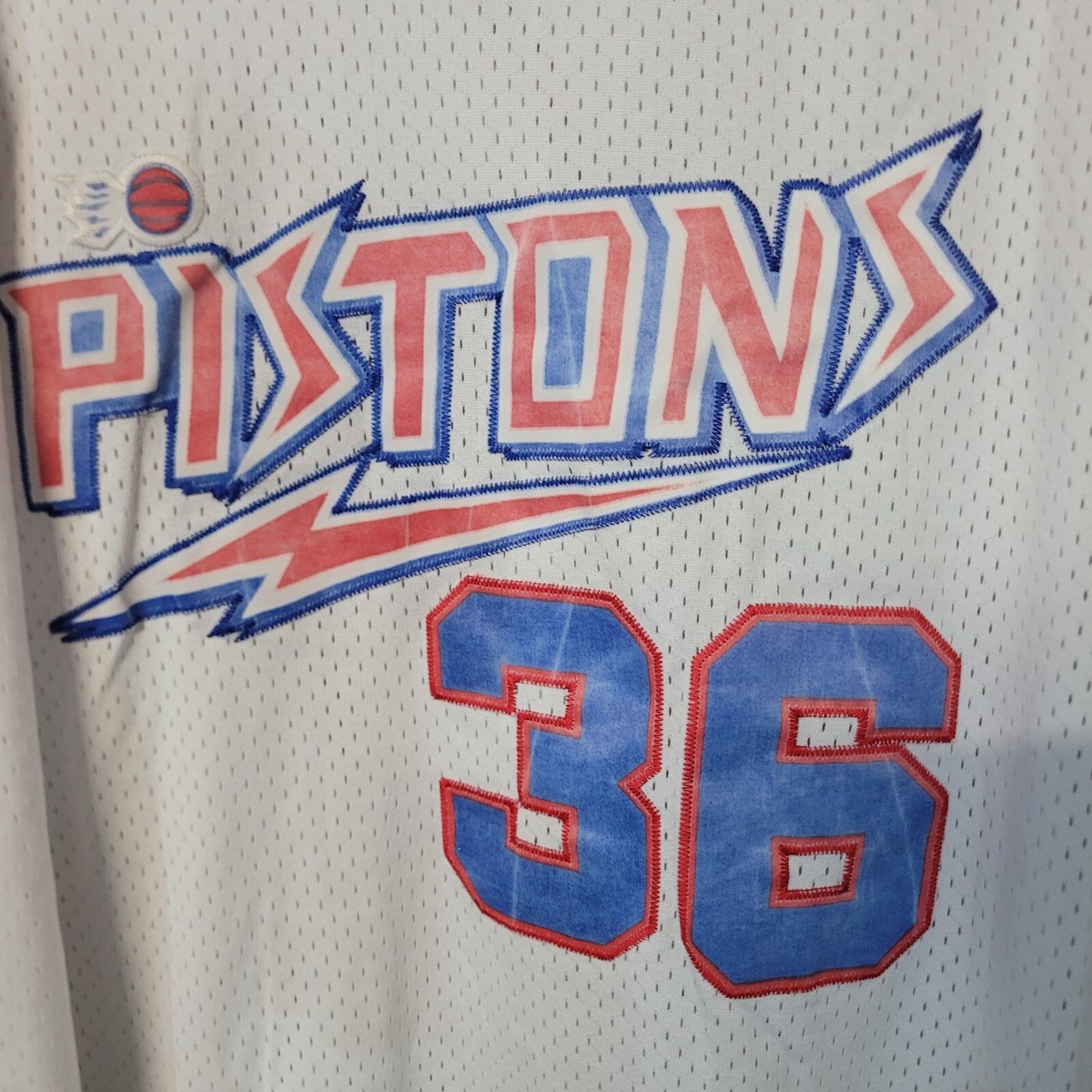VTG Reebok HWC NBA Detroit Pistons Rasheed Wallace 36