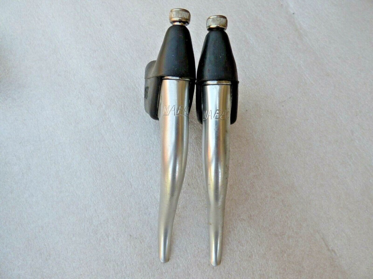 MAFAC COMPETITION SILVER ANODIZED CENTER PULL BRAKE SET MAFAC COMPETITION SILVER ANODIZED CENTER PULL BRAKE SET