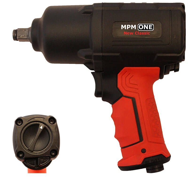 MPM-TOPTOOLS ¡Oferta otoño!! Atornillador de impacto neumático 1/2" hasta 1800 Nm par de disolución