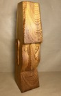 LARGE EASTER ISLAND WOODEN MOAI HAND CARVED INDOOR OR GARDEN ORNAMENT UNIQUE