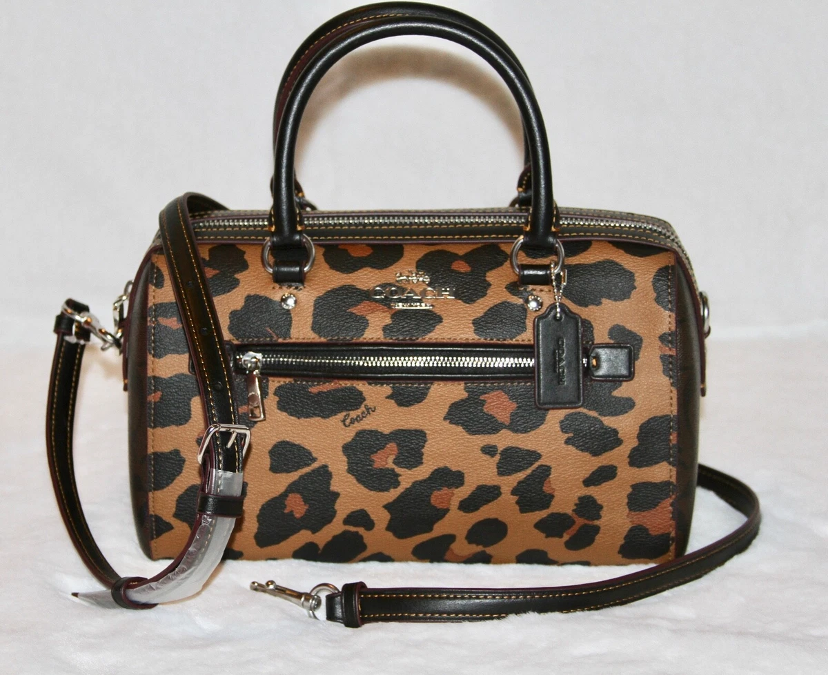 Coach purse shop cheetah print