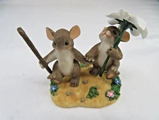 NIB Fitz and Floyd Charming Tails "TOGETHER WE'LL MAKE IT" Figurine 89/201