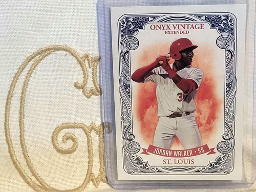 Jordan Walker #VEJW 2020 Onyx Vintage Extended card