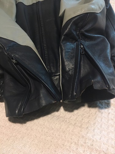 Vintage Mens BMW Motorrad Leather Motorcycle Racing Jacket Size US M UK 40 IT 50 - Bild 8 von 14