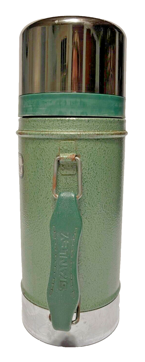 Vintage Aladdin Stanley A-1350B 24Oz Wide Mouth Thermos Green