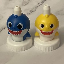 Good 2 Grow Baby Daddy Sharks Lot of 2 SmartStudy 2020 Viacom Juice Toppers