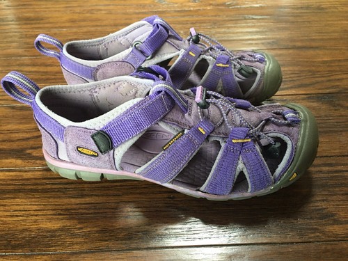 Keen Seacamp 2 CNX Youth Size 3 Purple Gray Waterproof Hiking Sport Sandals - Picture 2 of 5