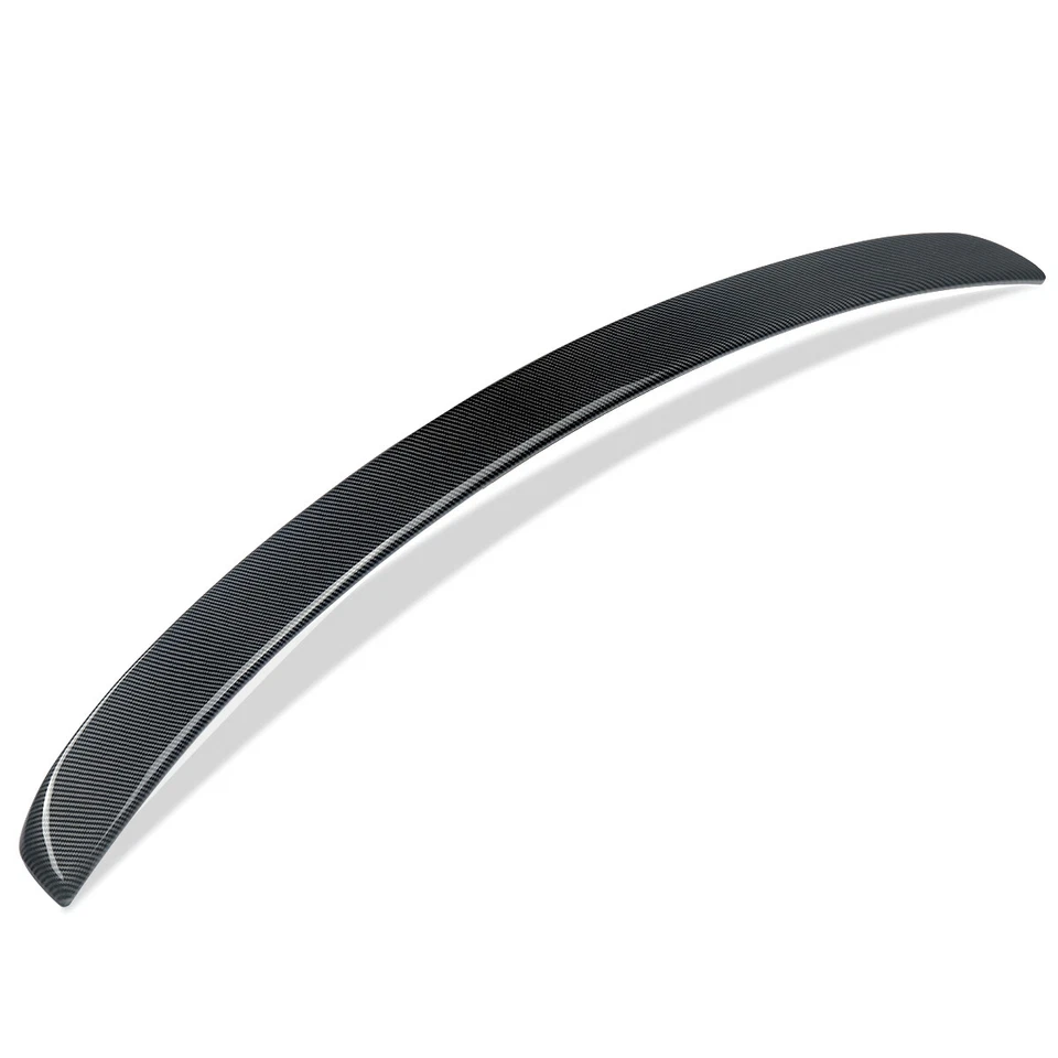 Carbon Look For 2003-09 Mercedes Benz E-Class W211 E350 Rear Trunk Spoiler Wing Foto 3 de 4