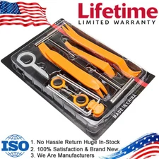 Car Trim Removal Tool Kit Set Door Panel Fastener Auto Dashboard Plastic Tools